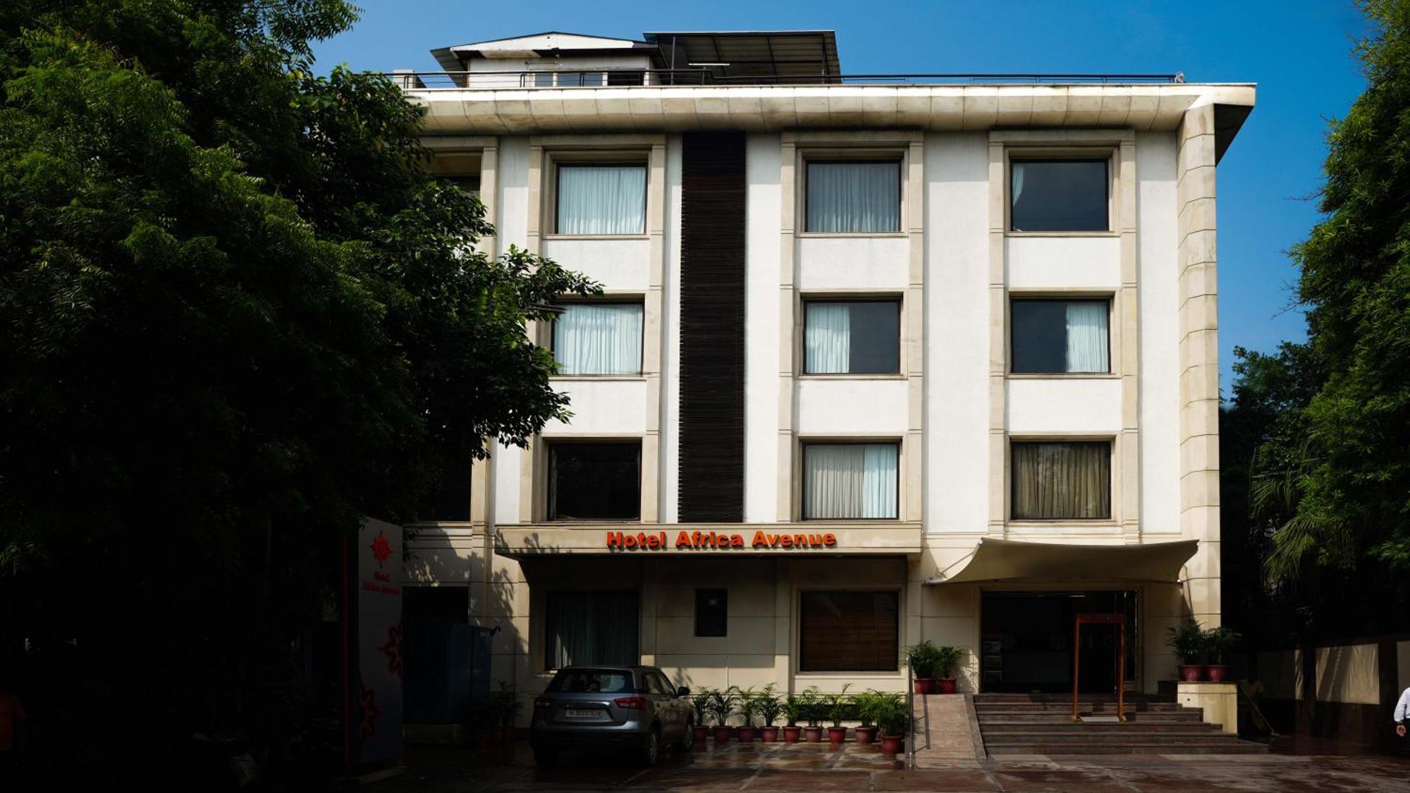 Hotel Africa Avenue - Greater Kailash 1 ニューデリー エクステリア 写真